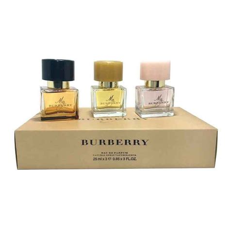 burberry perfume discovery set|burberry classic perfume gift set.